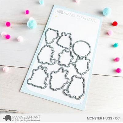 Mama Elephant Creative Cuts - Monster Hugs